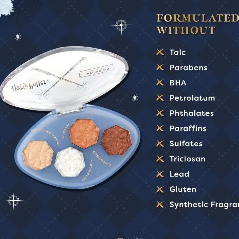 Profusion Cosmetics Harry Potter Holiday Magical Charms Illuminating Highlighter